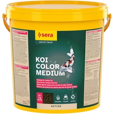 Image de sera Koi Color Nature Medium Nourriture pour Aquariophilie 21000 ML