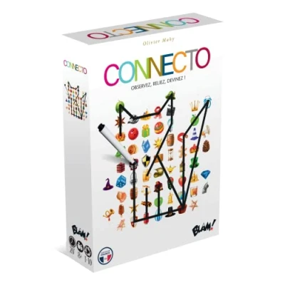 Image de Blam! Connecto Observez, Reliez, Devinez Jeu De société Famille Enfant d&#039;observation et rapidité 1 à 10 Joueurs Dès 8 Ans Made in France
