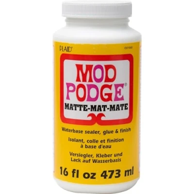 Image de Isolant et finition à base d&#039;eau Mod Podge, Multicolore, 473 ml