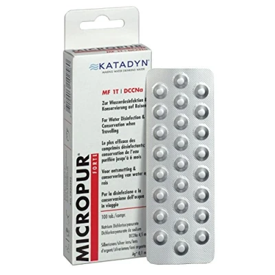 Image de Purificateur d’eau en comprimés Katadyn 8017906 Micropur Forte MF 1T