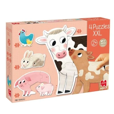 Image de Goula Puzzle XXL Mamans &amp; Bébés 14 pièces enfant grand format A partir de 2 ans