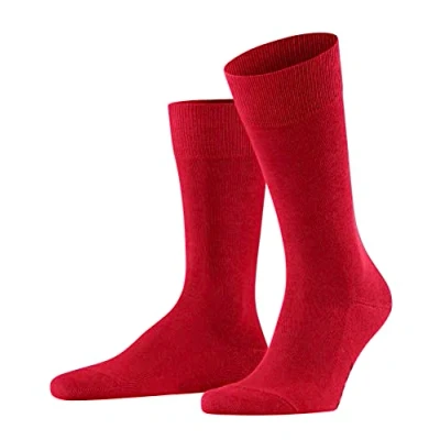 Image de Falke Family Everyday Casual Chaussettes, Homme, Taille: 43 46, Scarlet