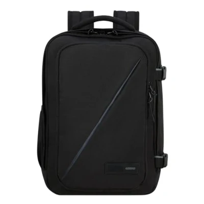Image de American Tourister Take2Cabin sac de cabine Ryanair 25 x 20 40 cm, 23 L, 0,50 kg, bagage à main, dos d&#039;avion S, sous siège, noir (noir)
