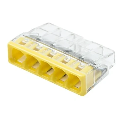 Image de WAGO Flacon de 50 mini bornes connexion automatique 5 entrées S2273