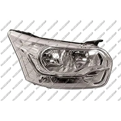 Image de PRASCO FD9134913 Phares droit H15, H7 avec commande pour correcteur de site projecteur FORD: Transit Mk7 Van, Camion à Plateau / Châssis