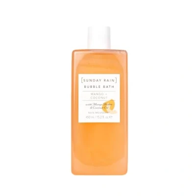 Image de Sunday Rain Bain moussant nourrissant de luxe végétalien avec beurre mangue et huile noix coco, 450 ml Sans cruauté envers les animaux