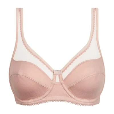 Image de DIM avec Armatures Generous Coton Bio x1 Soutien Gorge, Rose Argile, 95D Femme