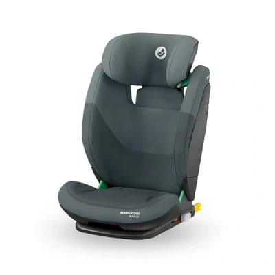 Image de Maxi Cosi RodiFix S i Size, Rehausseur Voiture Enfant, 100 150 cm, de 3,5 à 12 ans, 3 Positions d&#039;Inclinaison, Hauteur/Largeur Réglable, Protection G CELL, AirProtect, Tonal Graphite