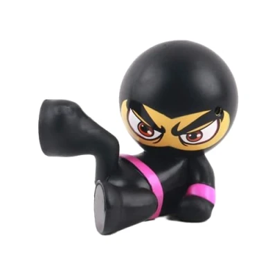 Image de Gazillion Fart Ninja One Cheek Sneak 70540, Noir/Jaune, 9CM