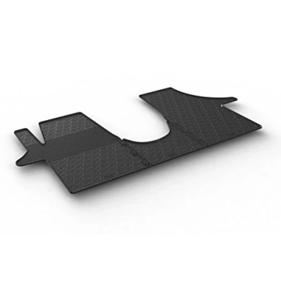 Image de Gledring 0904 Ensemble de tapis sol Caoutchouc avant 2 noir 750mm 550mm VOLKSWAGEN: Transporter 6, 6 Bus