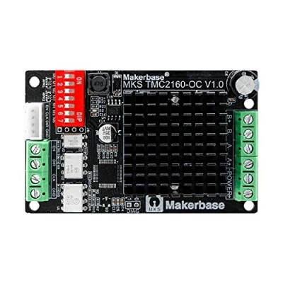 Image de MKS TMC2160 OC Imprimante 3D Pilote de moteur pas à jusqu&#039;à 4.33A Couple élevé Silencieux courant compatible avec le contrôleur mouvement TMC5160 Prise en charge maximale 64 micropas