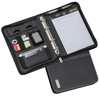 Image de Élégant Porte documents A5 d&#039;affaires Avec bloc notes