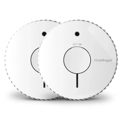 Image de FireAngel FA6615 R T2 Lot de 2 détecteurs fumée optiques avec Piles remplaçables Pendant 5 Ans