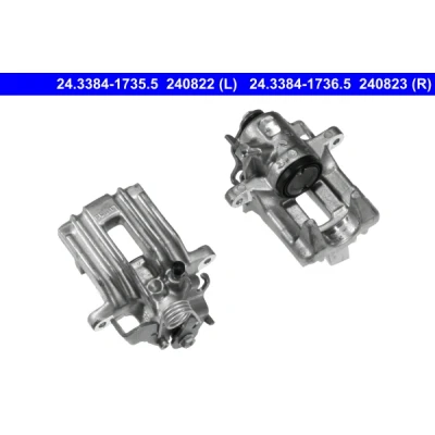 Image de ATE 24.3384 1736.5 Étrier de frein sans fixation AUDI: A4 B7 Berline, B6 Avant, SEAT: Exeo ST