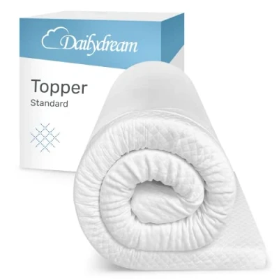 Image de Surmatelas viscoélastique Dailydream Model L à Effet mémoire de Forme, 160x200x7cm, Edition Standard