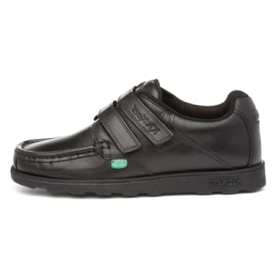 Image de Kickers Fragma Strap, Mocassins garçon, Noir (Black), 26 EU