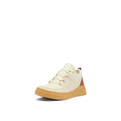 Image de Sorel Femme Out N About 4 Low Sneaker Waterproof Basket, Honey White/Sanguine, 42 EU