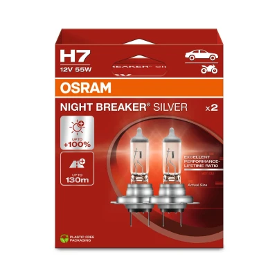 Image de Ampoule /projecteur longue portée OSRAM 64210NBS 2HB