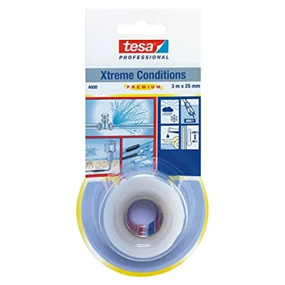 Image de Joint en bande tesa® Professional Xtreme Conditions tesa 04600 00000 00 transparent (L x l) 3 m 25 mm 1 pc(s)