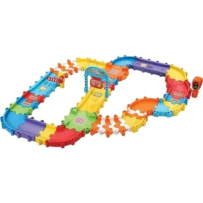 Image de VTech 80 524404 Tut Bolides Set de Rues pour bébé Multicolore