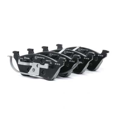 Image de BREMBO P 11 014 Jeu de plaquettes frein contact signal d&#039;usure exclu avec clip piston sans accessoires CHRYSLER: VOYAGER 4