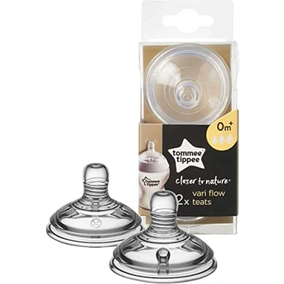 Image de TOMMEE TIPPEE Tétines 0m+ Débit variable X2