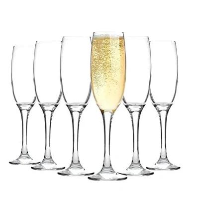 Image de Argon Tableware Flûtes à Champagne Lot de 24 Verres 220 ML
