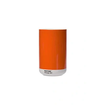 Image de Pantone Vase décoratif en Porcelaine avec boîte Cadeau Orange 021 C 1 l
