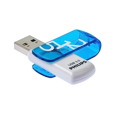 Image de Philips Vivid Édition Super Speed clé USB 3.0 512 Go avec Capuchon pivotant pour PC, Ordinateur Portable, Stockage de données informatiques, Vitesse Lecture jusqu&#039;à 120 Mo/s