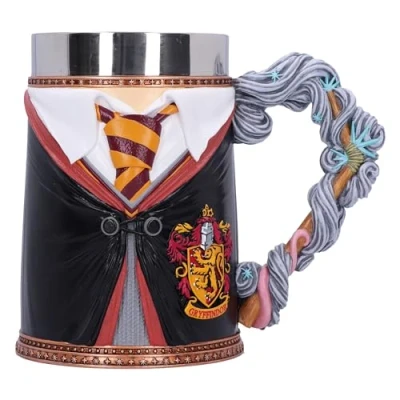 Image de Nemesis Now chope de collection Harry Potter Ron 15,5 cm, résine, produit sous licence officielle Potter, Weasley, insert amovible, moulée dans la meilleure habilement peinte à