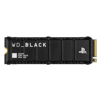 Image de WD_BLACK SN850P 8TB PS5 SSD, Officielle pour Playstation 5 et Consoles, Lecture jusqu&#039;à 7200 Mo/s, avec Dissipateur Thermique, Carte d&#039;extension PS5, Disque SSD interne, Noir