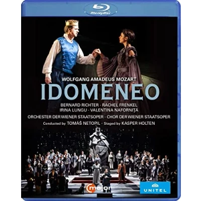 Image de Mozart : Idoménée. Richter, Frenkel, Lungu, Nafornita, Netopil, Holten. [Blu Ray]
