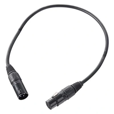 Image de Pronomic Stage XFXM 0.5 Câble Micro XLR m Noir
