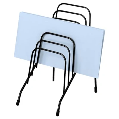 Image de Fellowes Step File 72613 Étagère de rangement en fil 6 sections Noir