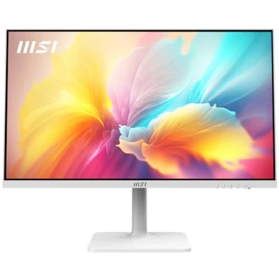 Image de MSI Modern MD272QXPW Écran Bureautique 27 WQHD Dalle IPS 2560x1440, 100Hz, Confort Oculaire, Haut Parleurs Intégrés, Réglable 4 Directions HDMI 2.0b, DisplayPort 1.2a, USB Type C, 2.0