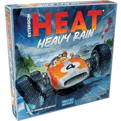 Image de Asmodee Days of Wonder Heat Extension : Heavy Rain Jeux de société Plateau Course à partir 10 Ans 1 7 Joueurs Version française