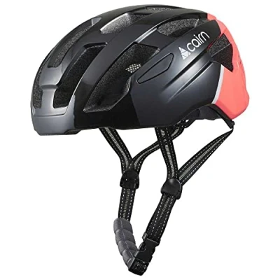 Image de Cairn Prism II Casque Mixte, 31 Noir Brillant Rose Fluo, L (58/61)