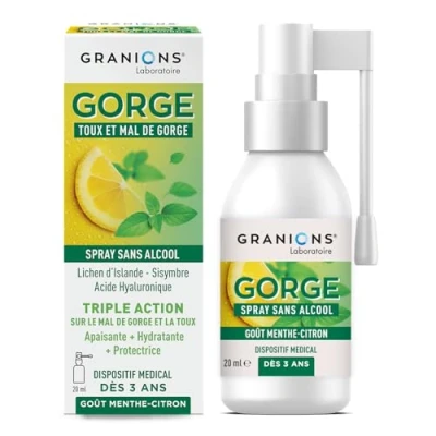 Image de Granions Gorge Toux Spray 20ml