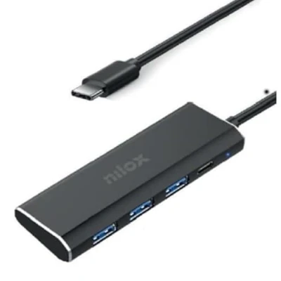 Image de HUB USB C 3USB3.0 1USBC NILOX NXHUBUSBC03