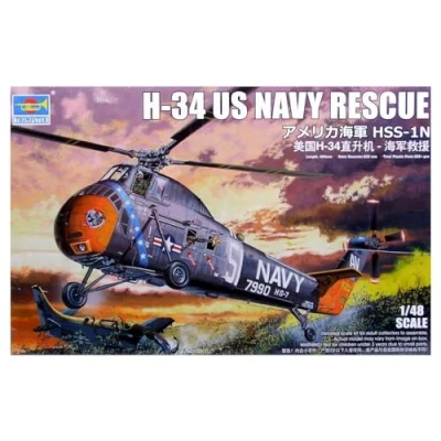 Image de Trumpeter 1/48 H 34 Rescue, Us Navy Kit de modélisme, 002882, Divers