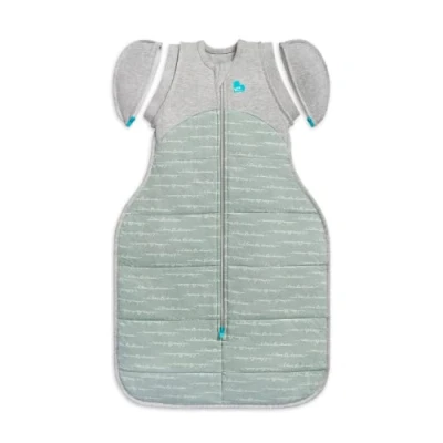 Image de Love to Dream Sac de Transition à emmailloter Chaud 2,5 TOG, Dreamer Olive, Extra Large, 10,9 14,5 kg, Ailes zippées brevetées, Aide doucement bébé Passer l&#039;emmaillotage aux Bras Libres Avant