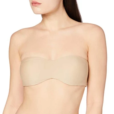 Image de Maidenform Convertible Strapless WITH FOAM BRA Soutiengorge à armatures, Femme, Taille: 80D, Beige
