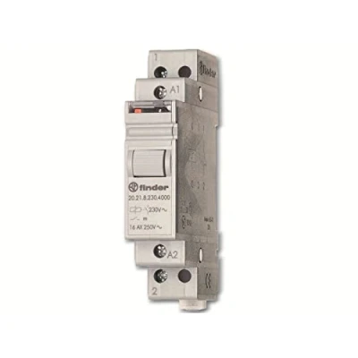 Image de Télérupteur pour profilé Finder 20.21.8.024.4000 1 NO (T) 24 V/AC 16 A 4000 VA pc(s)
