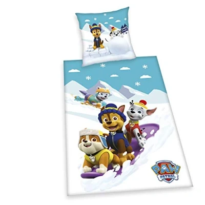 Image de Herding Paw Patrol Parure de Lit, Cotton, Multicolore, 80 x cm, 135 200 cm