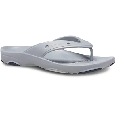 Image de Crocs Tongs classiques tout terrain unisexes, 42 EU, gris clair, 36/37 EU