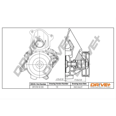 Image de Pompe à eau, refroidissement du moteur Dr!ve+ DP2310.10.120
