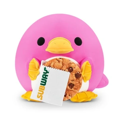 Image de Snackles, série 2, Platypus (Subway, Cookie), Peluche 40 cm de ZURU (Platypus)