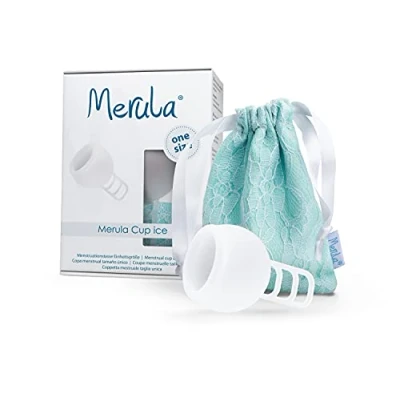 Image de Merula Cup ice (transparent) &quot;taille unique&quot; Coupe menstruelle en silicone à usage médical