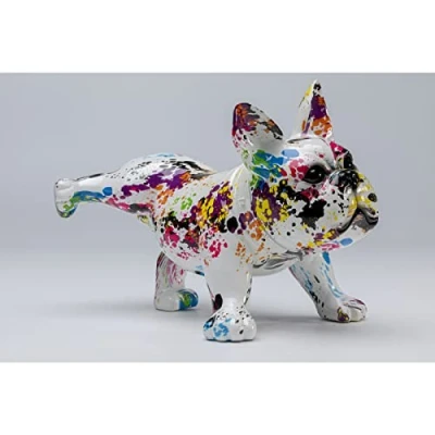 Image de Objet décoratif KARE Bouledogue Splash Pop Art Unique Humoristique