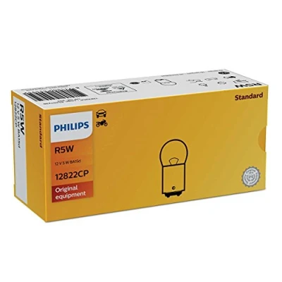 Image de PHILIPS 12822CP Ampoule, feu clignotant 12 5 R5W, Lampe à boule PEUGEOT: 207 3/5 portes, SW, CC
